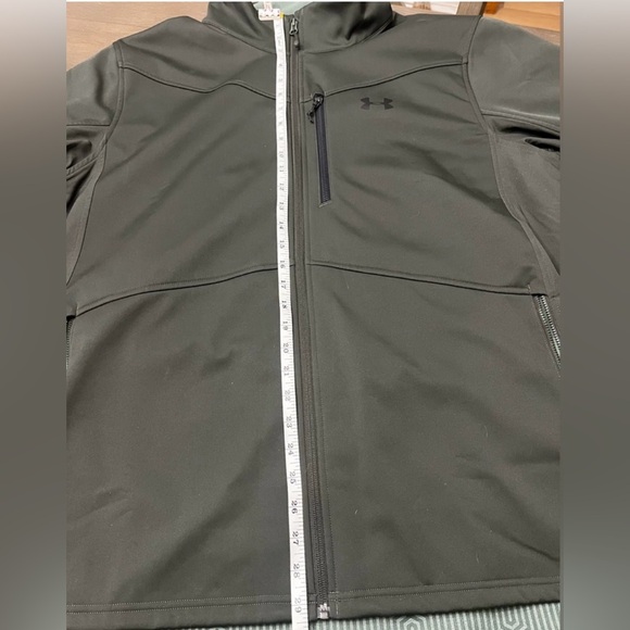 Under Armour ColdGear Infrared Shield Jacket (XXL). Baroque Green (310) - Picture 5 of 16